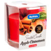 NUVALU CANDLE TUMBLER 4 OZ APPLE CINNAMON