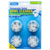 NUVALU TOILET BOWL CLEANER BLUE 4PK