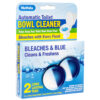 NUVALU TOILET BOWL CLEANER BLUE & BLEACH TABS 2CT