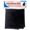 NUVALU HAIR DRESSER CAPE BLACK