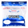 PLASTIC SPOON 36CT “IMPERIAL” H/D