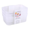 STERLITE MEDIUM STORAGE 3 TRAYS CLEAR