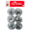 NUVALU SCRUBBER GALVANIZED MESH 6PC