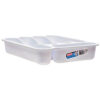 STERILITE #1574 5 CMPTMT CUTLERY TRAY WHT