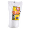 PLASTIC CUP 16 OZ 15CT WHITE CLR