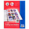 TRADING CARD HOLDER 10 PC