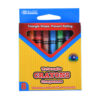 CRAYON 8CT TRIANGULAR JUMBO ASST COLOR #BAZIC