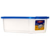 PLASTIC STORAGE BOX 5.5 QT W/BLUE LID #401