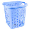 LAUNDRY BASKET 17X17X19 ASST CLR #NHS3356