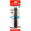 CELLO JETTA GEL PEN BLACK 2 PACK